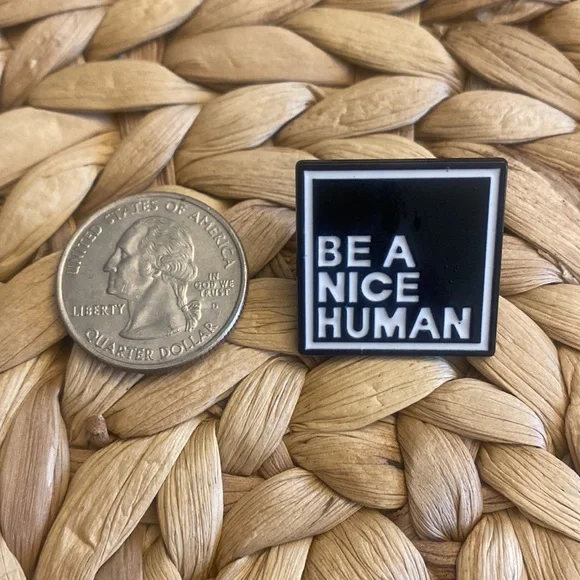 BE A NICE HUMAN pin - Picture 3 of 3